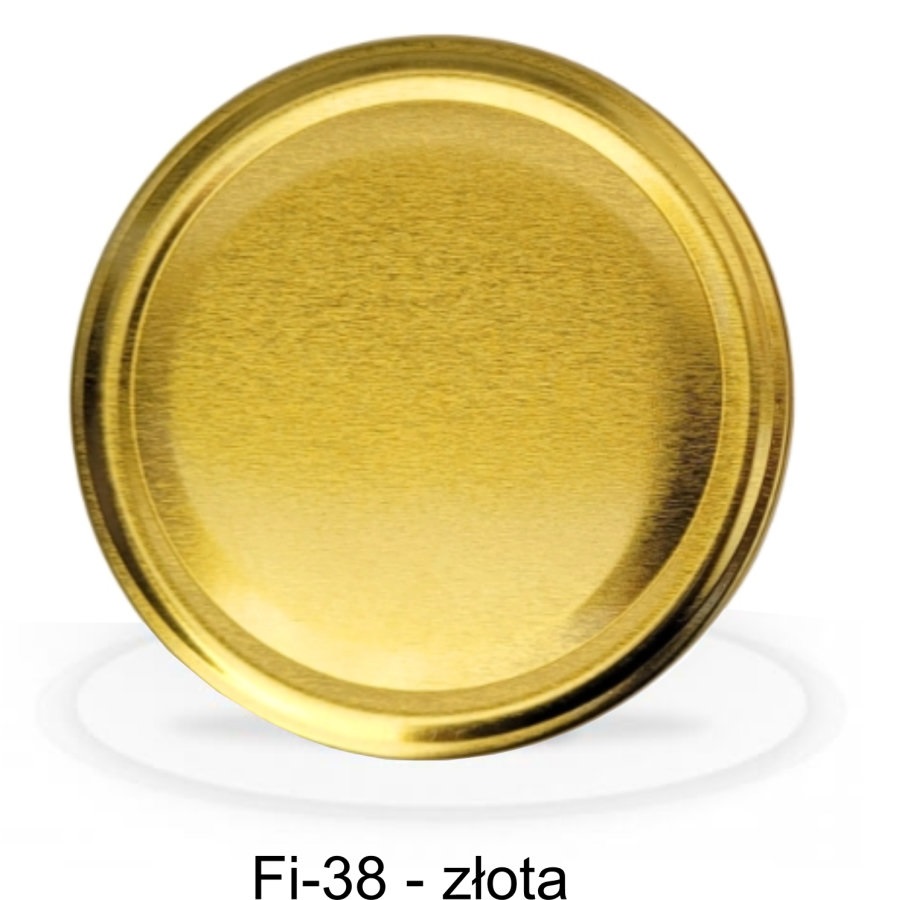 Zakrętka jednokolorowa, rozmiar niestandardowy - Fi-38